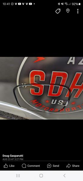 The decal install around the fuel door was tricky.