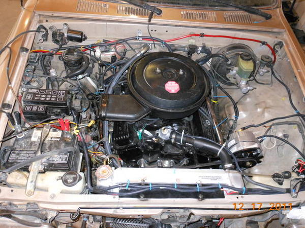 The finished engine seems right at home.  Will post action shots once she's back on the trails.