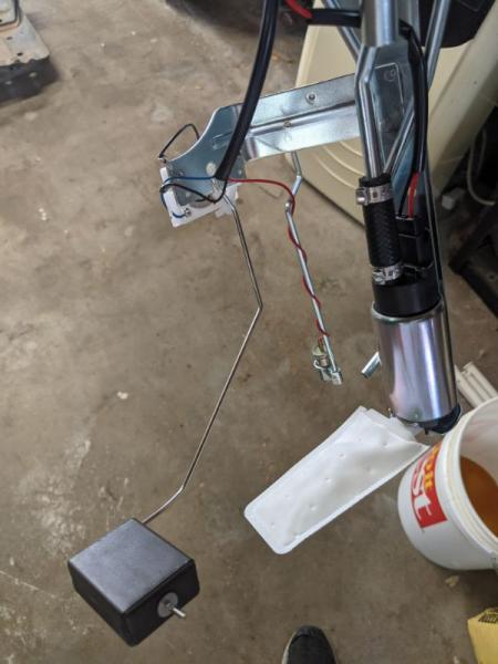 The new fuel pump assembly with a brand-new float too :D