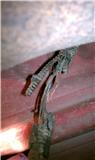 the o2 sensor wire that fried its self of exahust, causing the fuse to blow when reaching 35 mph