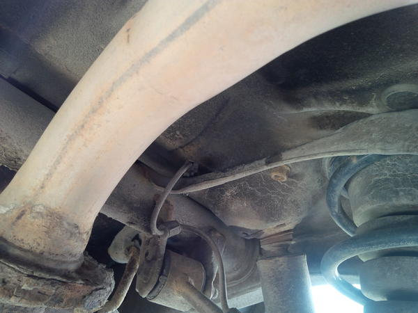 The painful part, removing the top nut!