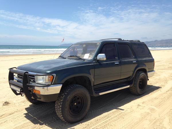 The Runner in the sand at Pismo