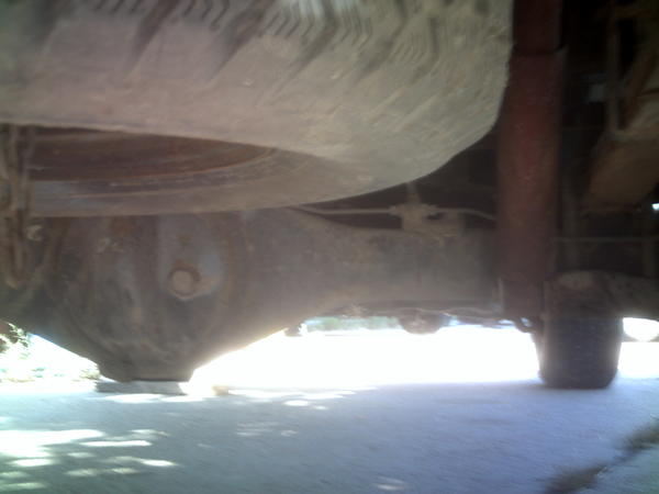 the underside