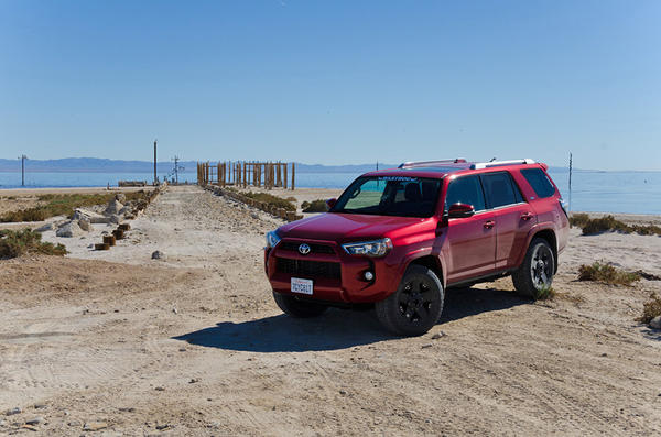 The Warthog at the old PBY dock on the Salton Sea Test Base