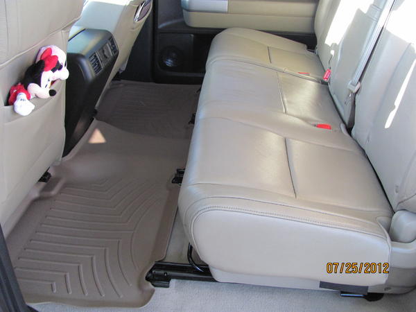 There is so much room in this truck, it's amazing!