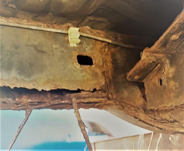 this frame is not repairable