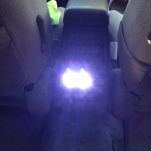 This is the ashtray light system......pic does not do it justice.