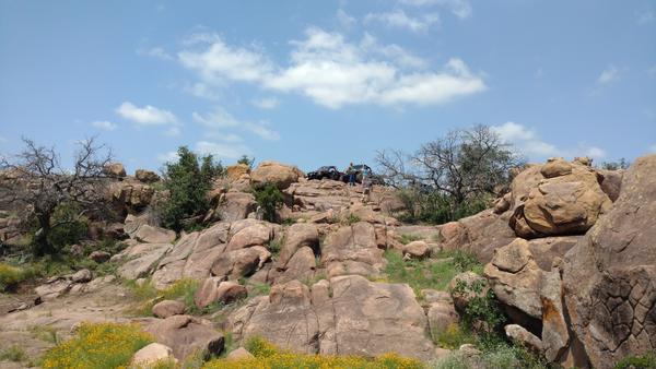 This requires big boy pants. K2 school bus. Picture makes it look easy, but it is so steep.