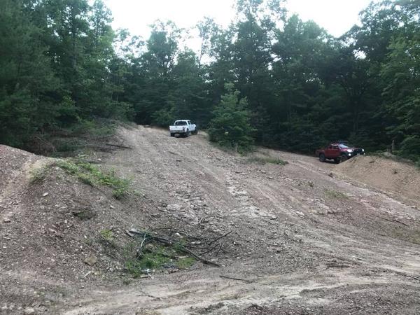 This was actually much steeper than it looks in photos...