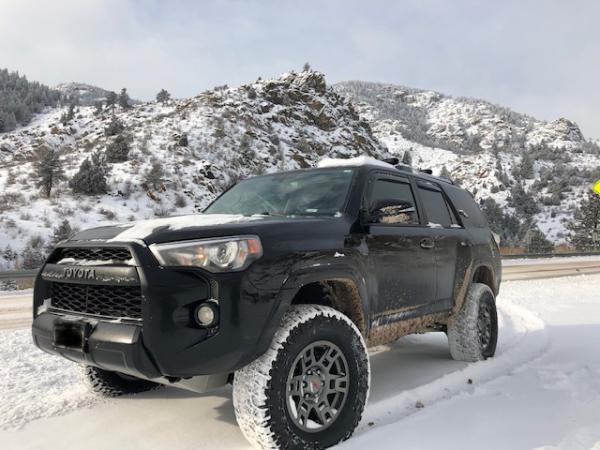 This was one of the smaller snow storms I've driven in this year.
