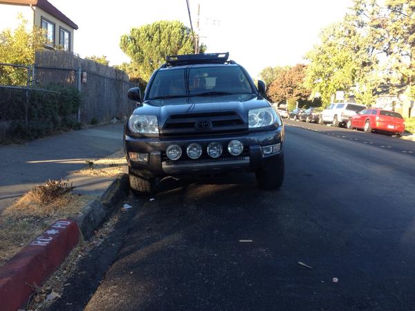 Threw on some Hella Lights