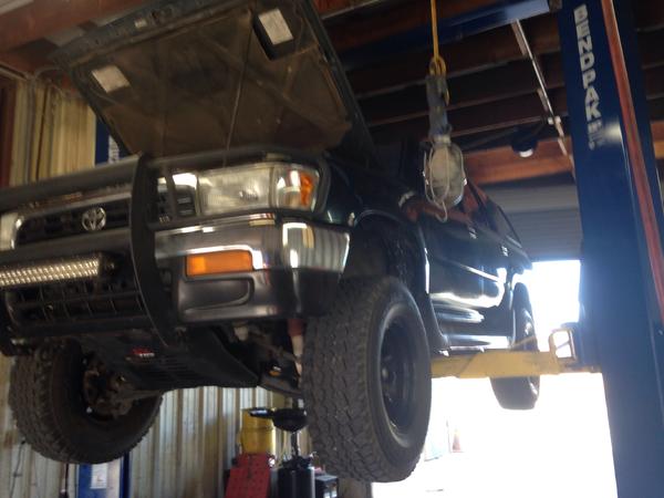 Time to service tranny fluid looked good nothing on magnet filter clean On the Road again