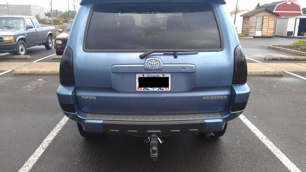 tinted tail lights