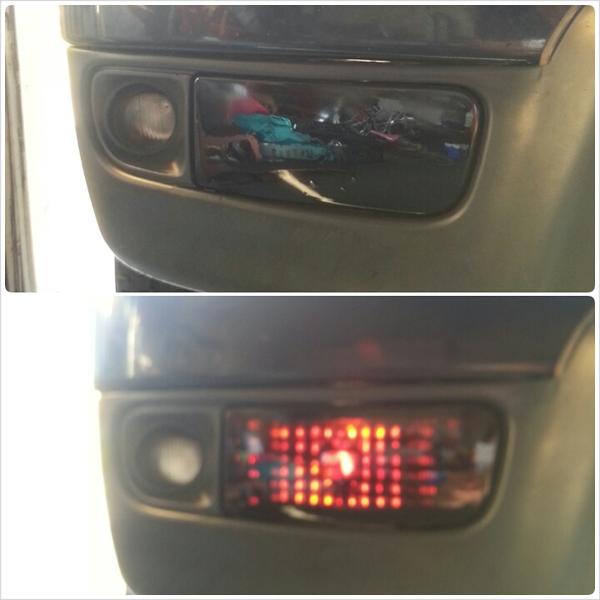 Tinted the front turn signals in the bumper!