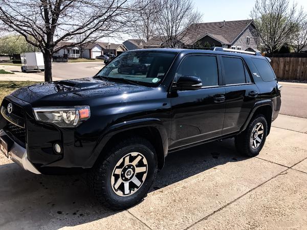 Tire Swap

Took out stock Duelers and put on Nitto Terra Grappler G2, 265/70/17