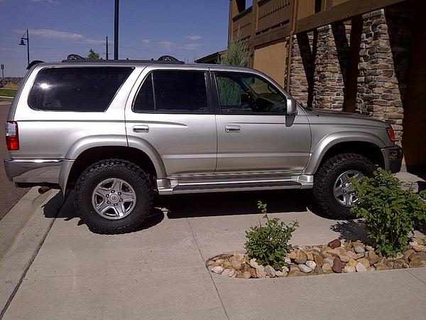 Tires on/front and rear lift both installed.