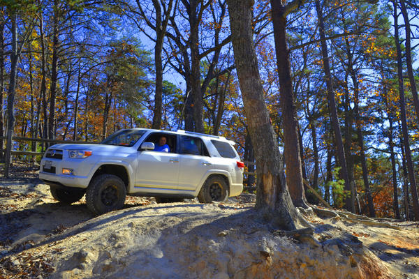 Top of Dickey Bell, Uwharrie, NC.
