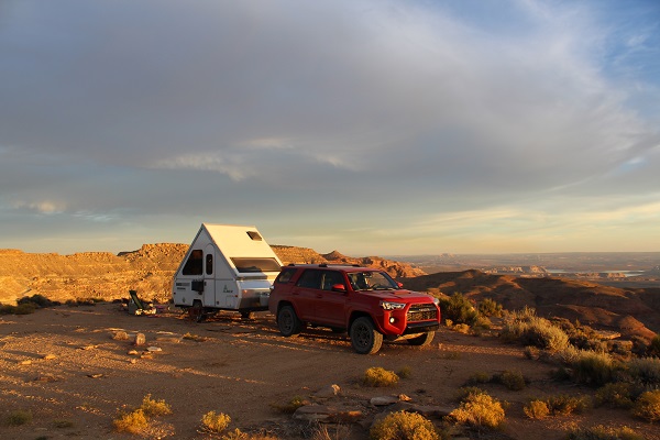 Top of Smokey Mtn Road. Nice camp spot.