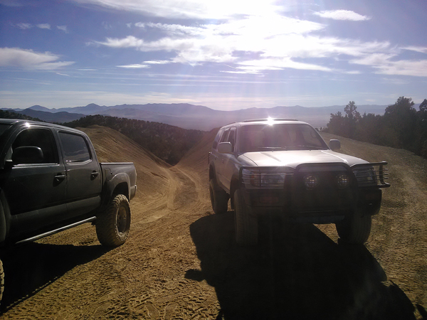 top of the hill
