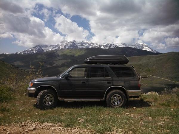Top of the Mountain!  Wasatch Range, Utah.
