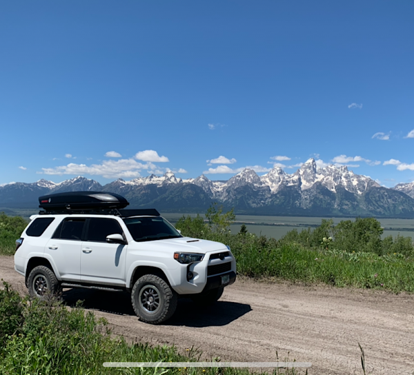 Top of the ridge on Shadow Mountain. Grand Teton National Park