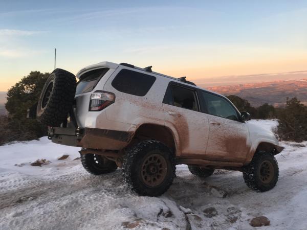 Top of the World trail, Moab