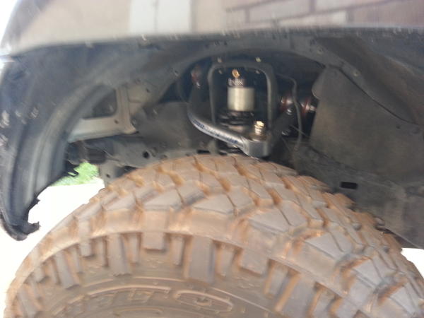 total chaos upper control arm and icon coil over