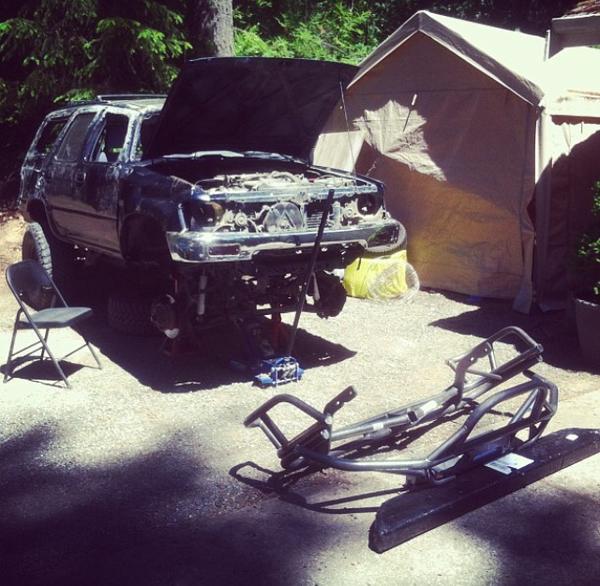 Totalled the day before all my Armor Came