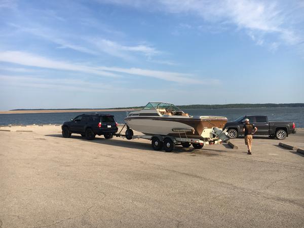 Towing the Vagabond like a champ!