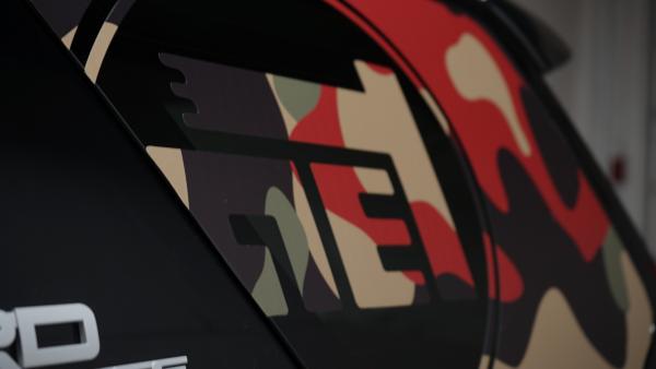 toyota flag decal installed. 
check out youtube channel.
https://www.youtube.com/watch?v=vmqd_FWJWU8&t=14s