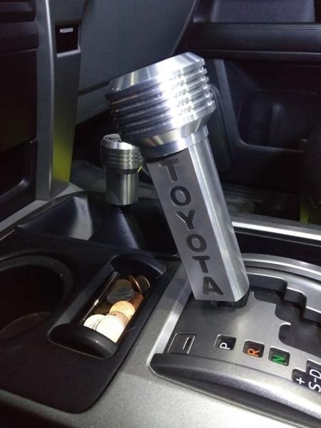 Toyota shifter set installed