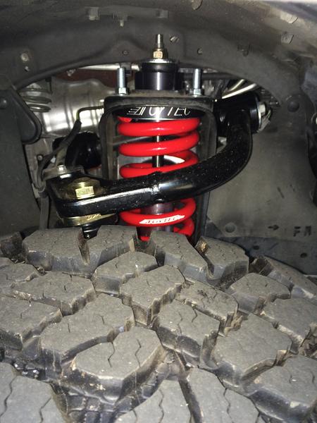 Toytec Coil-Overs and Light Racing UCA's