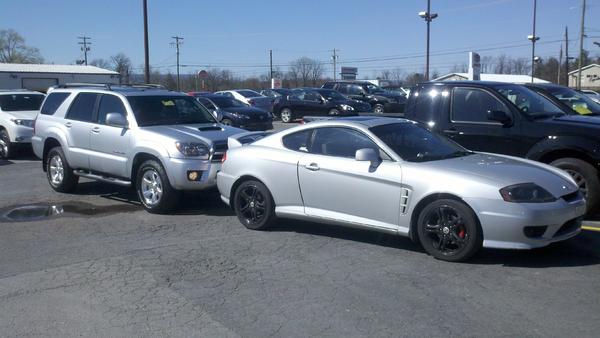 Traded in the 05 Tiburon and Picked up the Runner. Absolutely no regrets but the Tib was a sweet little car I will miss it