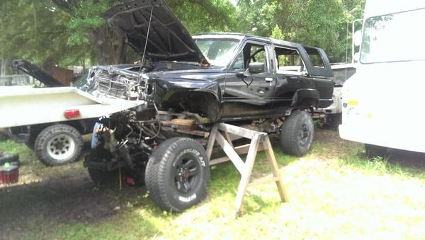 Traded the rolled body for a lightbar, a toolbox, and spare doors for an 83 Pickup.