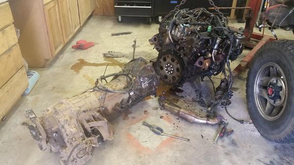 Transmission separrated