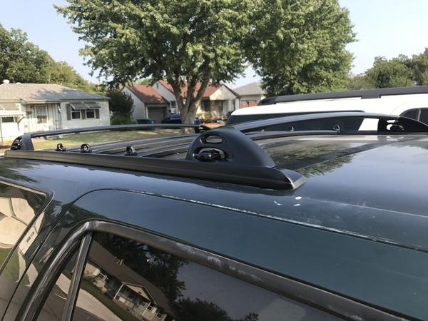 Transtar trim black roof rack touch up