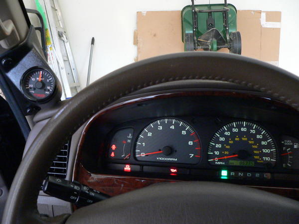 TRD Boost Gauge