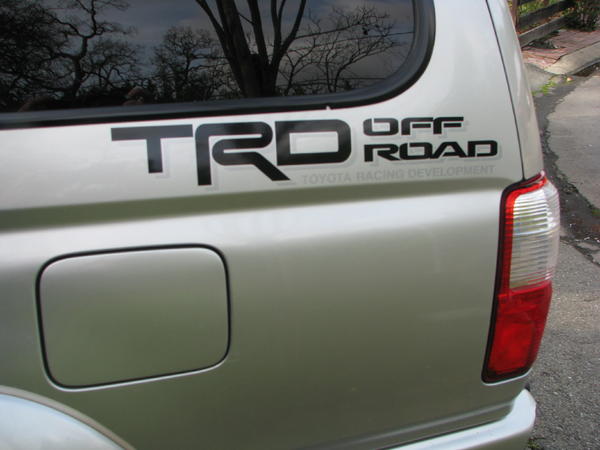 TRD decal