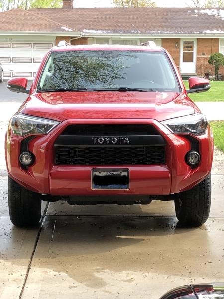 Trd pro grille kit added last year.
Like the look!!