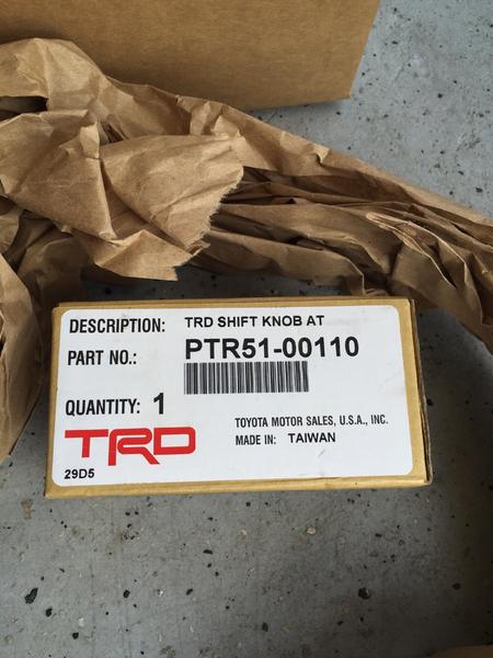 TRD Shift Knob