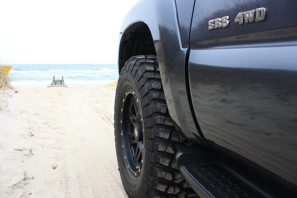 Truck meets Atlantic for first time