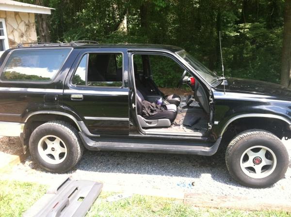 Trying something new, took the doors off.
