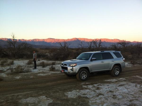 Trying to find some mud in Borrego Sink
