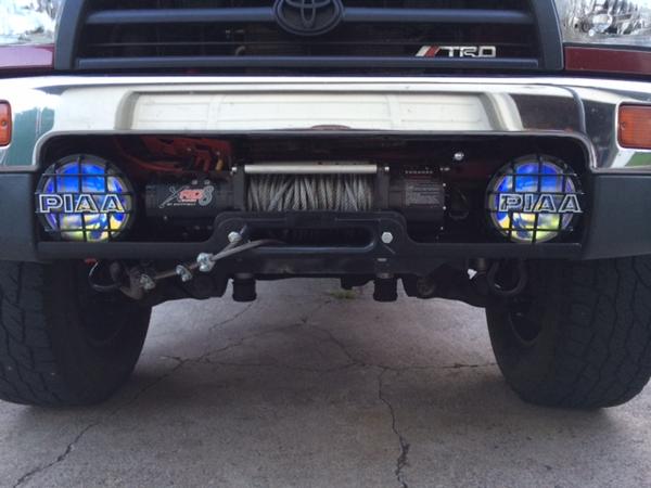 tucked in winch with new Hawse fairlead.