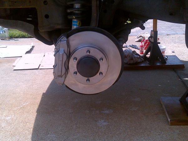 Tundra 231mm brake swap