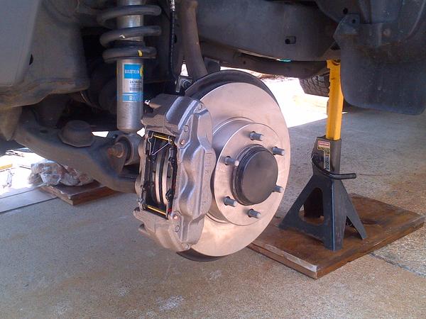 Tundra 231mm brake swap