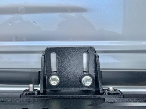 Two different length bolts for some reason on the SSO rack