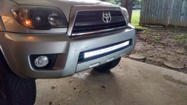 Type b brackets 32" curved lightbar