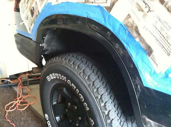 U-POL Raptor liner job