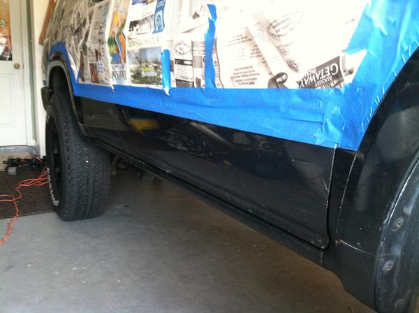 U-POL Raptor liner job